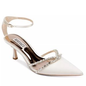 Badgley Mischka Zendaya Ankle Strap High Heel Pumps